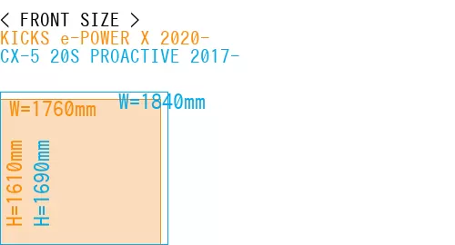 #KICKS e-POWER X 2020- + CX-5 20S PROACTIVE 2017-